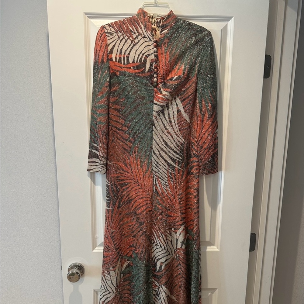Vintage Metallic Lee Jordan Dress